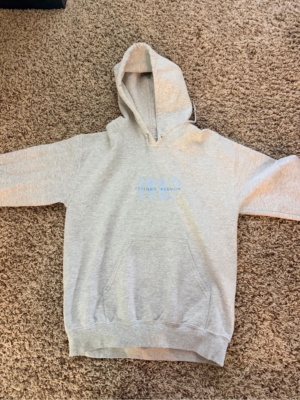Taylor Swift Gray 1989 Pullover Hoodie